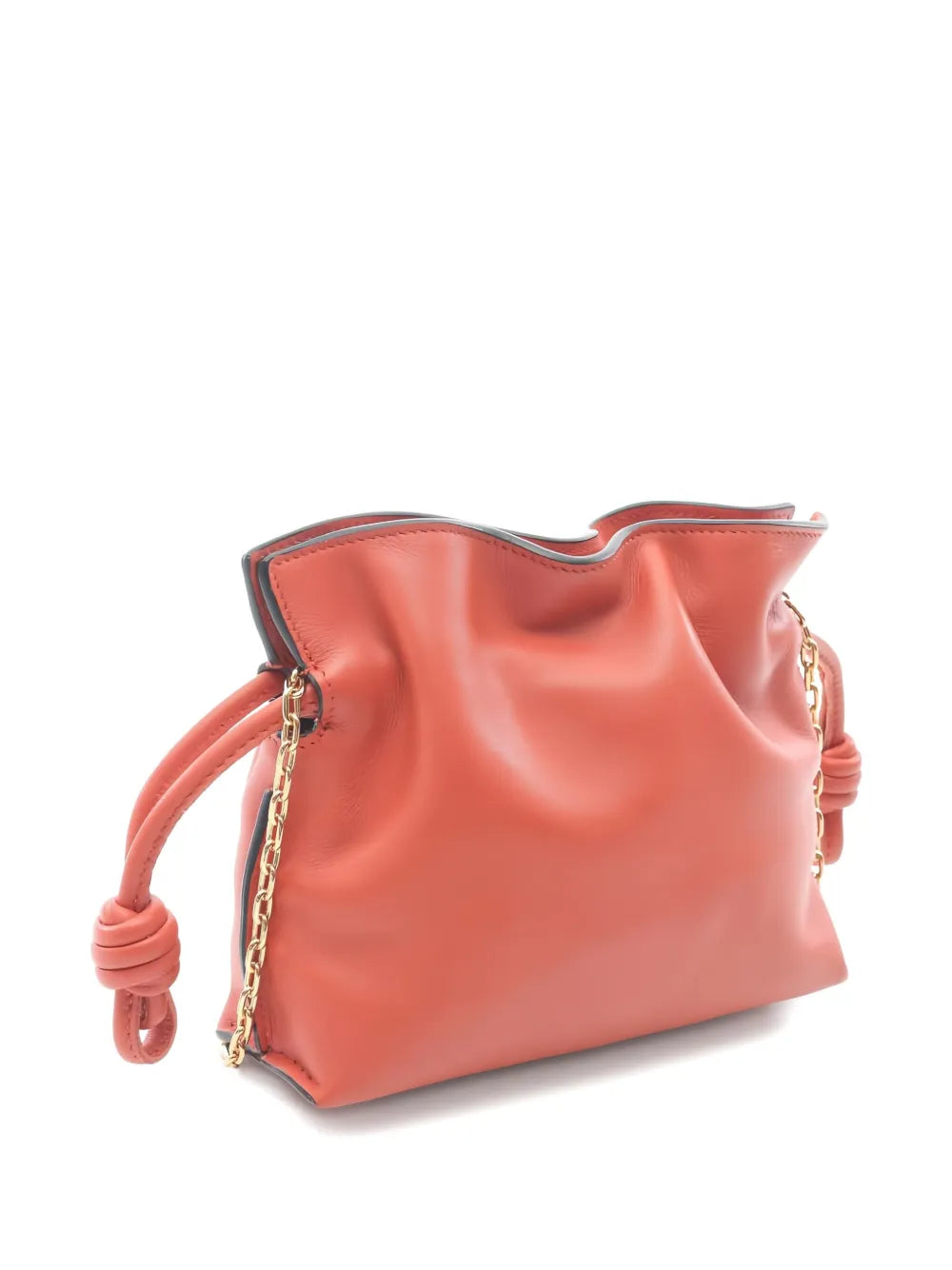 Pre-OwnedLoewe Pre-OwnedFlamenco knot-detail chain shoulder bag