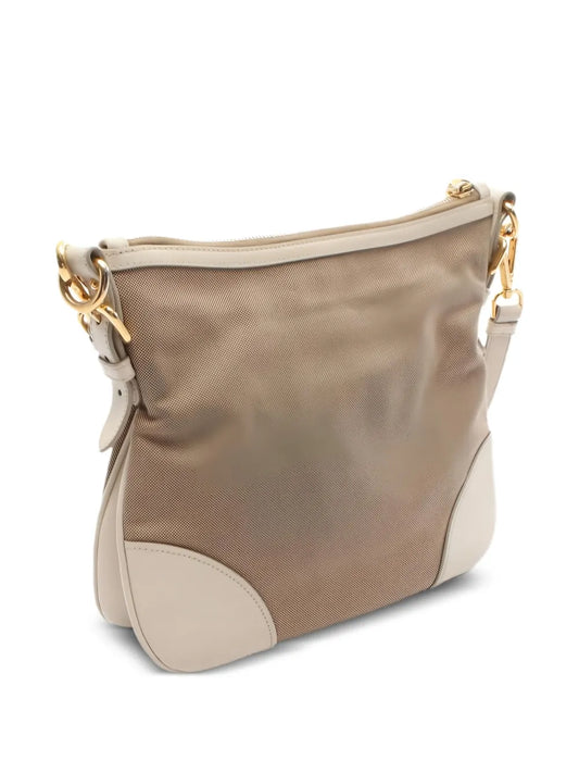 Pre-OwnedPrada Pre-Ownedjacquard shoulder bag