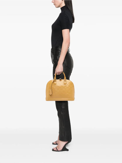 Pre-OwnedLouis Vuitton Pre-Owned2014 Monogram Vernis Alma PM handbag