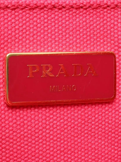 Pre-OwnedPrada Pre-Owned2010-2025 Small Canvas Canapa Logo satchel