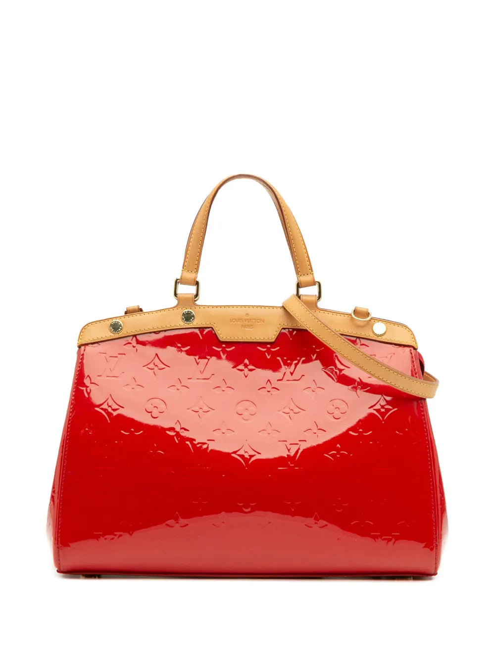 Pre-OwnedLouis Vuitton Pre-Owned2014 Monogram Vernis Brea MM satchel