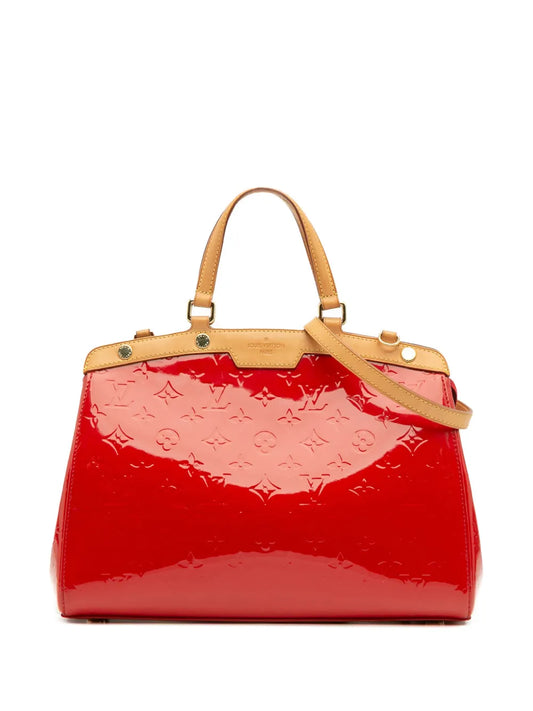 Pre-OwnedLouis Vuitton Pre-Owned2014 Monogram Vernis Brea MM satchel