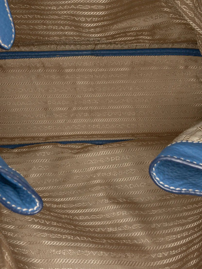 Pre-OwnedPrada Pre-Owned2000-2025 Vitello Daino Side Zip Shopper tote bag