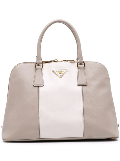 Pre-OwnedPrada Pre-Owned2013-2025 Medium Bicolor Saffiano Lux Promenade satchel