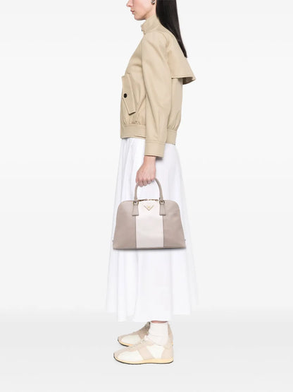 Pre-OwnedPrada Pre-Owned2013-2025 Medium Bicolor Saffiano Lux Promenade satchel