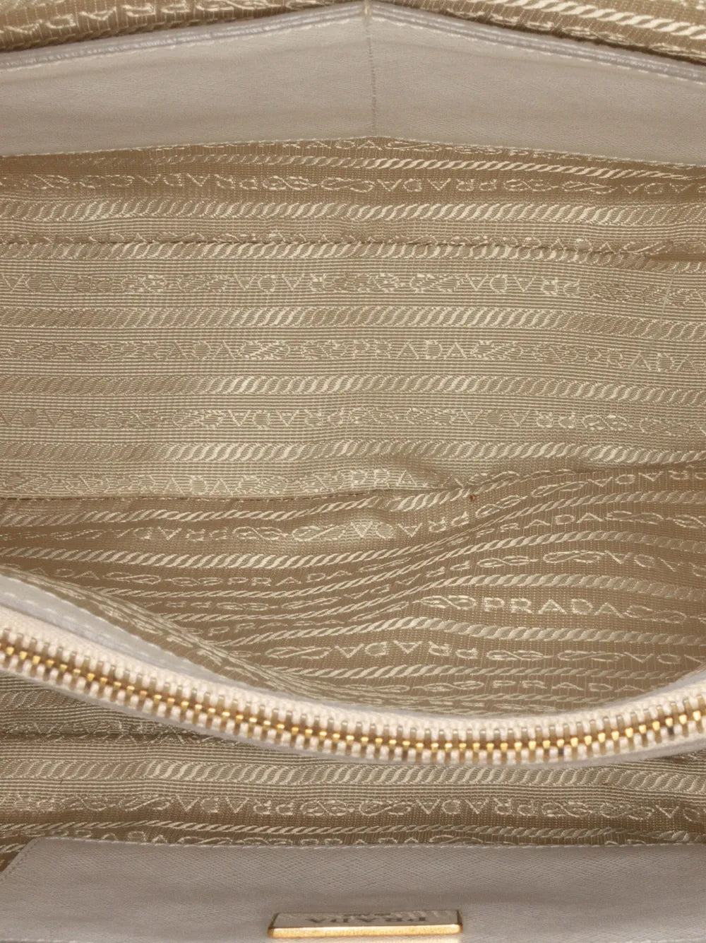 Pre-OwnedPrada Pre-Owned2013-2025 Medium Bicolor Saffiano Lux Promenade satchel