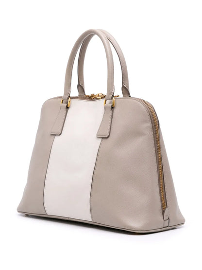 Pre-OwnedPrada Pre-Owned2013-2025 Medium Bicolor Saffiano Lux Promenade satchel
