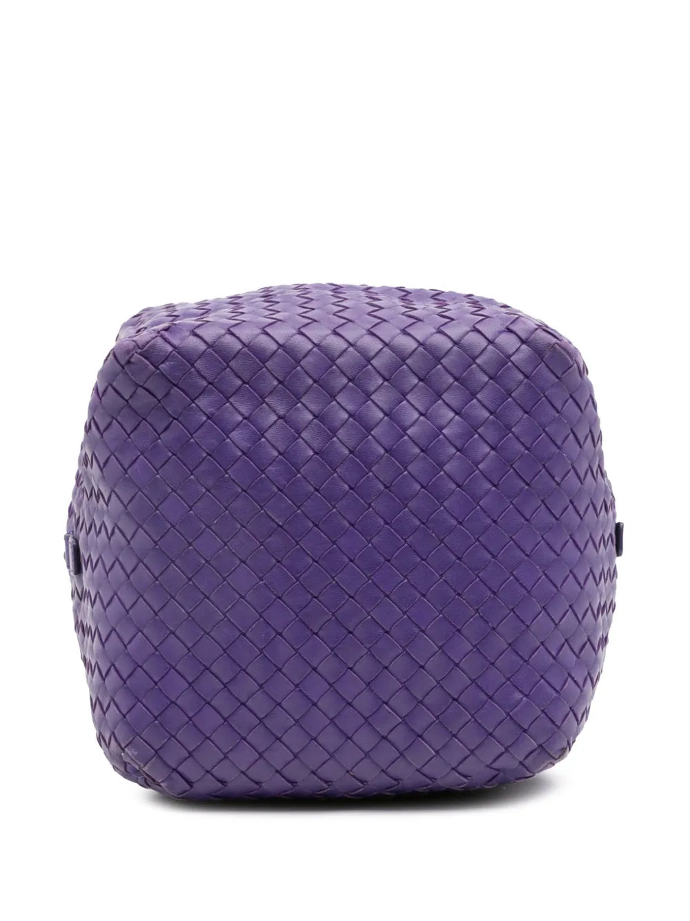Pre-OwnedBottega Veneta Pre-Owned2012-2025 Nappa Intrecciato Cube crossbody bag