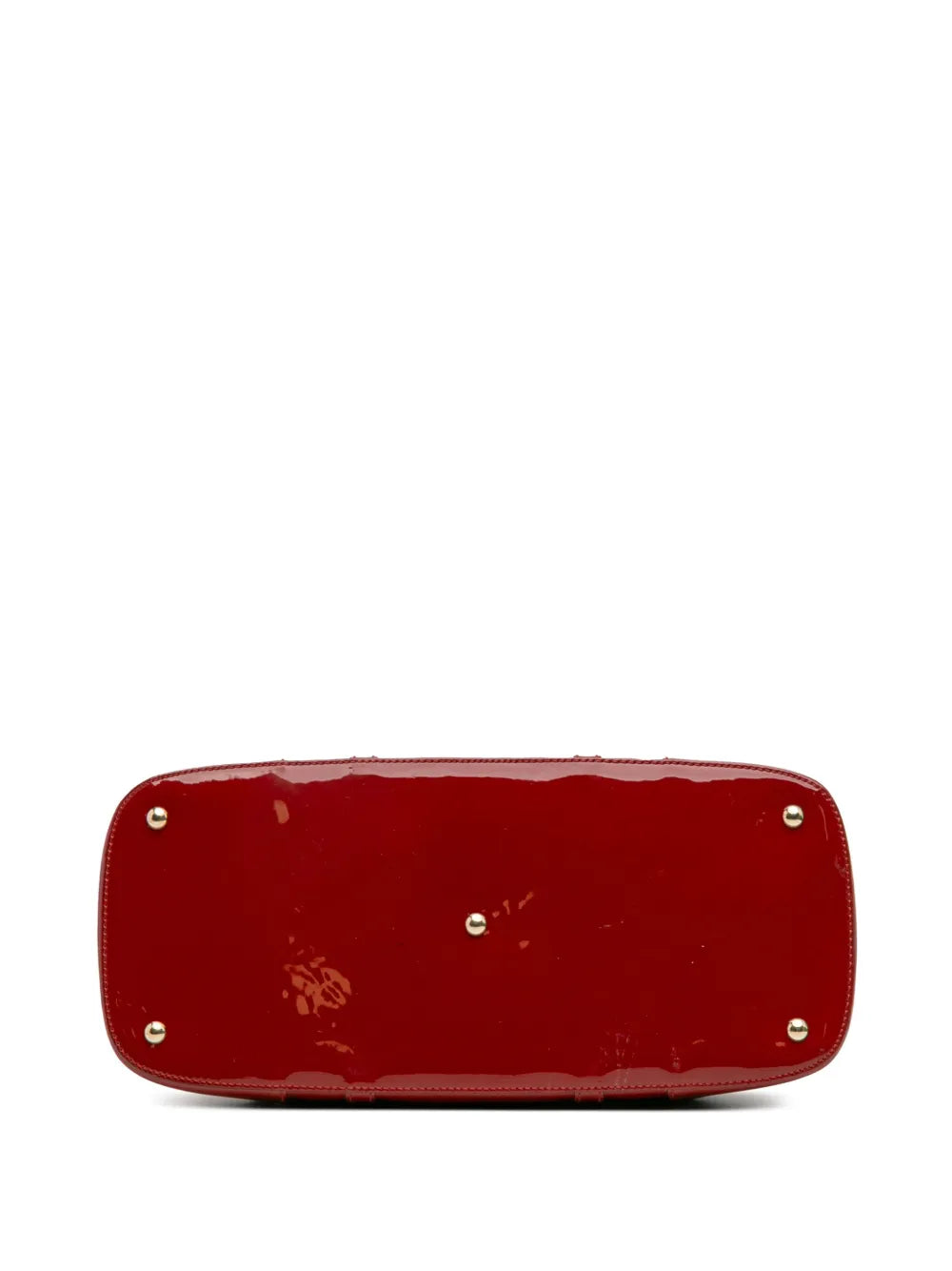 Pre-OwnedGucci Pre-Owned2016-2025 Large Microguccissima Patent Nice Dome Top Handle Bag satchel
