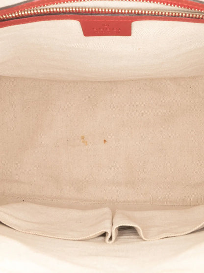 Pre-OwnedGucci Pre-Owned2016-2025 Large Microguccissima Patent Nice Dome Top Handle Bag satchel