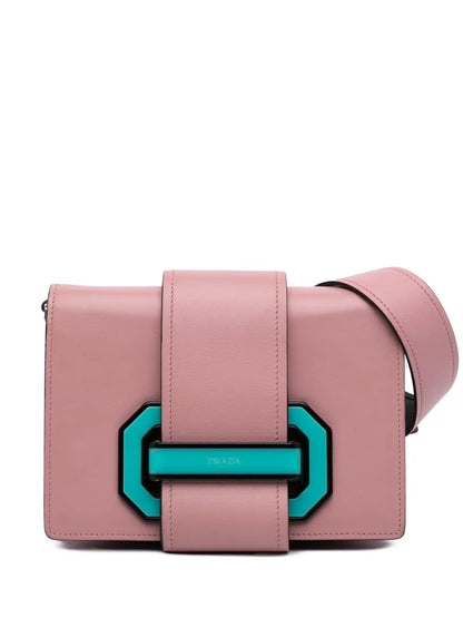 Pre-OwnedPrada Pre-Owned2021-2025 City Calf Plex Ribbon crossbody bag