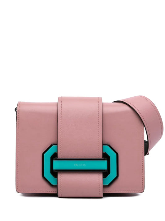 Pre-OwnedPrada Pre-Owned2021-2025 City Calf Plex Ribbon crossbody bag