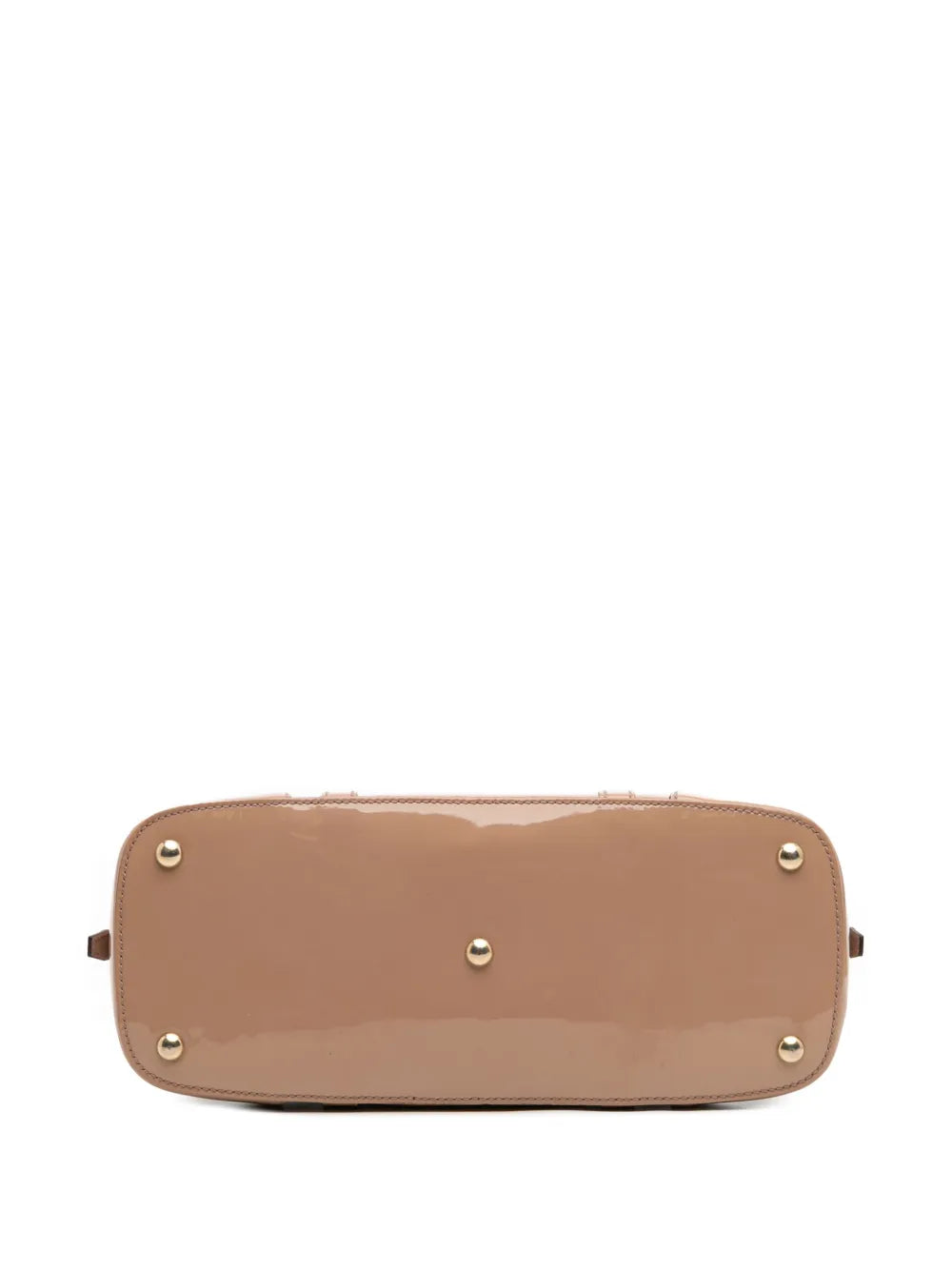 Pre-OwnedGucci Pre-Owned2016-2025 Small Microguccissima Patent Nice satchel