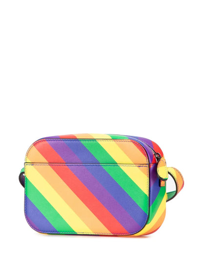 Pre-OwnedBalenciaga Pre-Owned2019 XS Leather Rainbow Logo Ville Camera Bag crossbody bag floriamart.shop