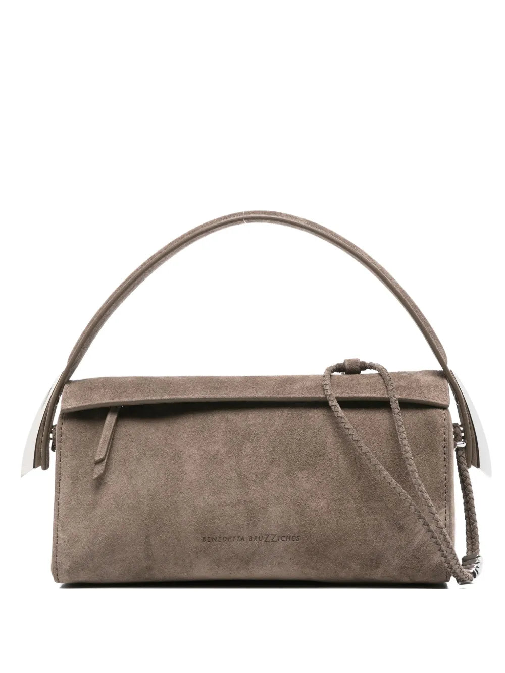 Benedetta Bruzzichessuede satchel bag