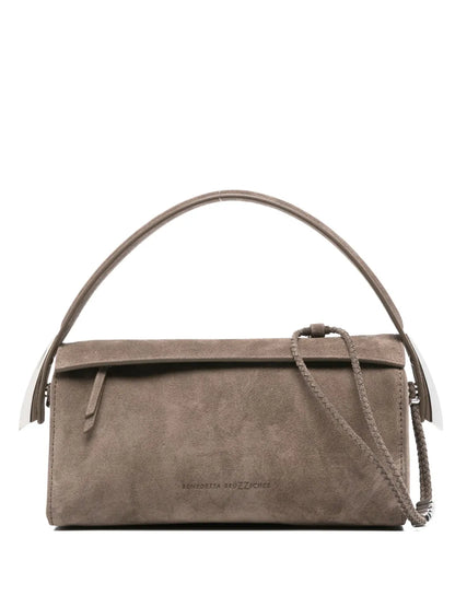Benedetta Bruzzichessuede satchel bag