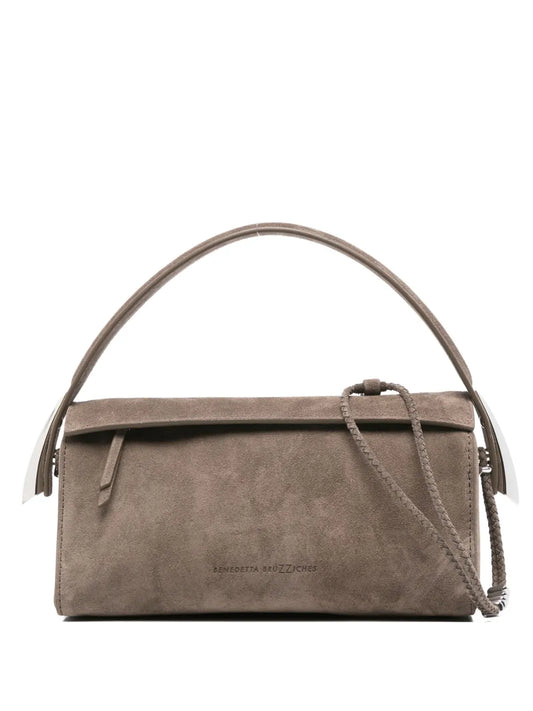 Benedetta Bruzzichessuede satchel bag