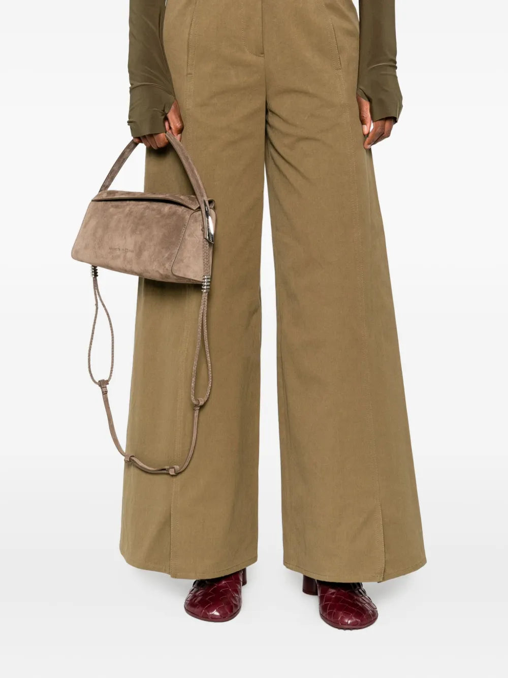 Benedetta Bruzzichessuede satchel bag
