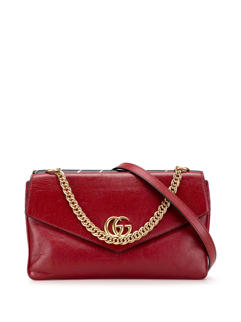 Pre-OwnedGucci Pre-Owned2016-2025 Medium Leather Double Thiara satchel