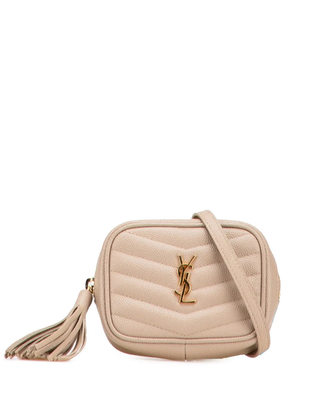 Pre-OwnedSaint Laurent Pre-Owned2020 Baby Matelasse Grain De Poudre Monogram Lou Camera Bag crossbody bag