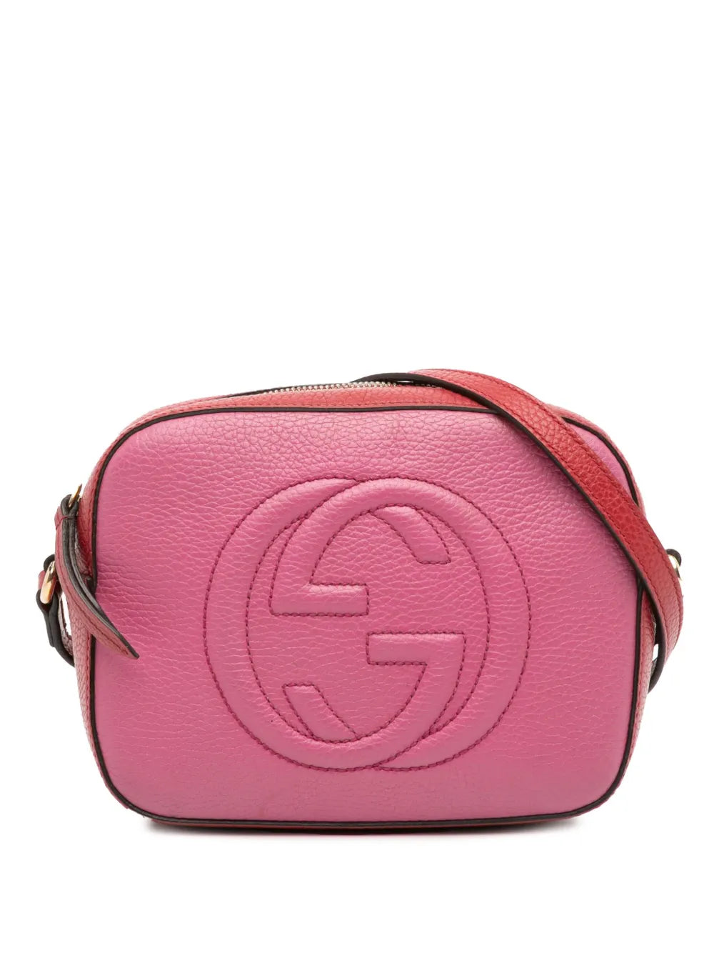 Pre-OwnedGucci Pre-Owned2016-2025 Small Bicolor Leather Soho Disco crossbody bag