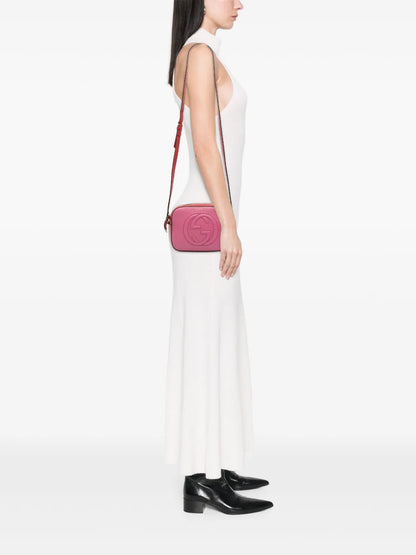 Pre-OwnedGucci Pre-Owned2016-2025 Small Bicolor Leather Soho Disco crossbody bag
