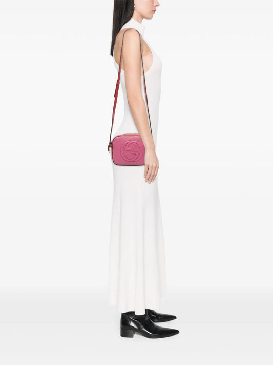 Pre-OwnedGucci Pre-Owned2016-2025 Small Bicolor Leather Soho Disco crossbody bag