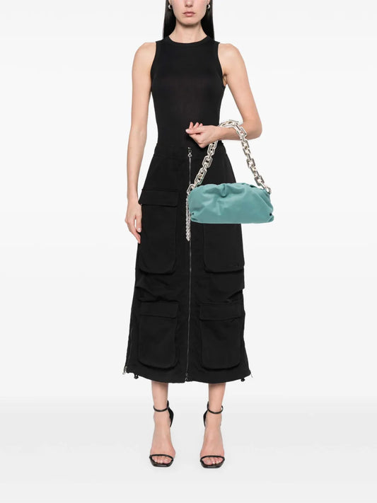 Pre-OwnedBottega Veneta Pre-Owned2012-2025 Lambskin Chain Pouch shoulder bag