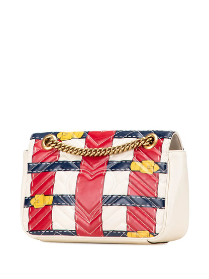 Pre-OwnedGucci Pre-Owned2016-2025 Medium GG Marmont Matelasse Leather Trompe L oeil shoulder bag