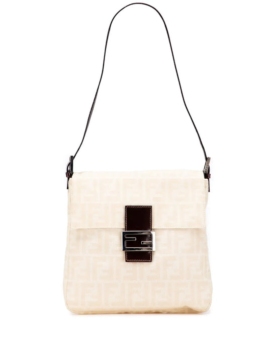 Pre-OwnedFendi Pre-Owned2000-2010 Zucca Canvas shoulder bag