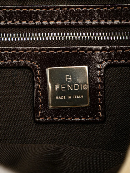 Pre-OwnedFendi Pre-Owned2000-2010 Zucca Canvas shoulder bag