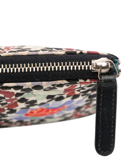 Pre-OwnedCHANEL Pre-Owned2014-2015 Paris Dubai Medium Printed Canvas Cosmetic Case clutch bag