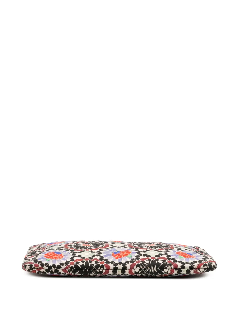 Pre-OwnedCHANEL Pre-Owned2014-2015 Paris Dubai Medium Printed Canvas Cosmetic Case clutch bag