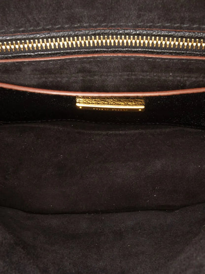 Pre-OwnedMiu Miu Pre-Owned2010-2025 Goatskin Madras Soft Calf Crystal Embellished crossbody bag