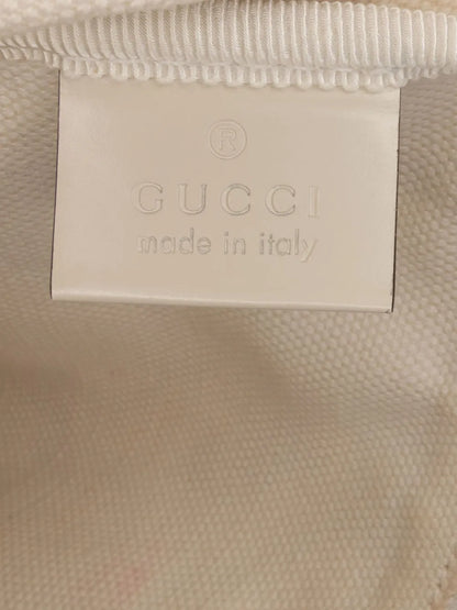 Pre-OwnedGucci Pre-Owned2016-2025 Medium Cutout Leather and Flora Canvas Traforata Flap crossbody bag