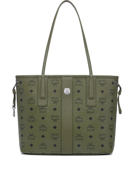 MCMsmall Liz logo-print tote bag