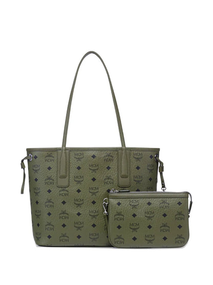 MCMsmall Liz logo-print tote bag