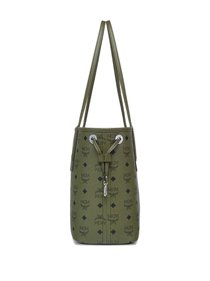 MCMsmall Liz logo-print tote bag