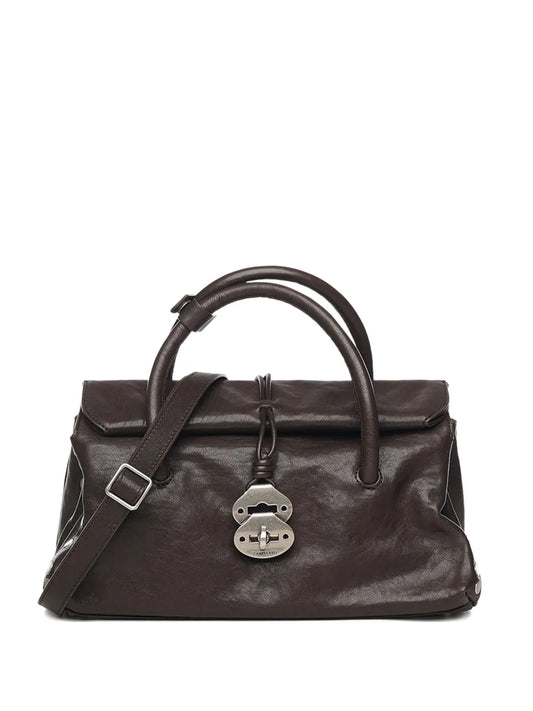 ZanellatoDOTTAstudded leather tote bag