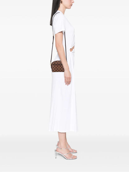 Pre-OwnedLouis Vuitton Pre-Owned2003 Damier Ebene Ipanema Pochette crossbody bag