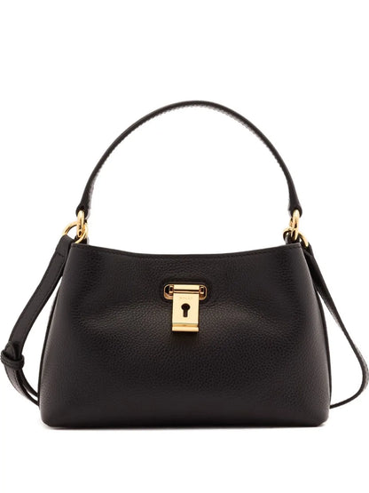 Ballymini Lock Me grained-leather tote bag