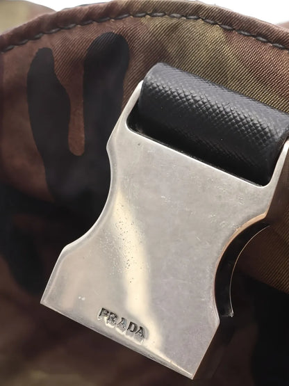 Pre-OwnedPrada Pre-Owned2010s camouflage buckle cross body bag