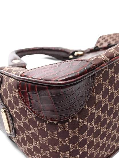 Pre-OwnedCeline Pre-OwnedMacadam crocodile-effect tote bag