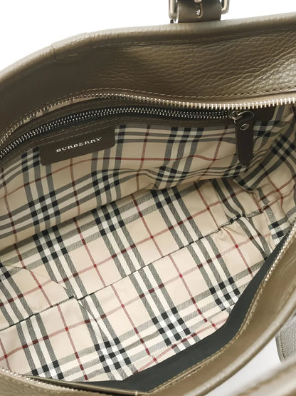 Pre-OwnedBurberry Pre-Ownedleather tote bag