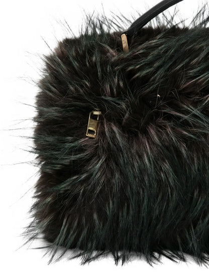 sacaifaux fur tote bag