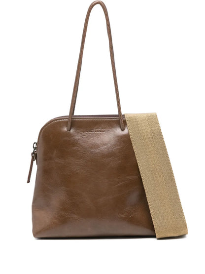Uma Wangsmall soft leather clutch bag