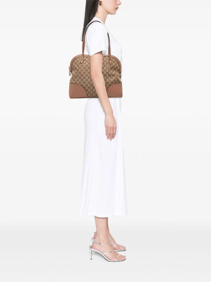 Pre-OwnedGucci Pre-Owned2016-2025 Medium GG Canvas Bree Dome tote bag floriamart.shop