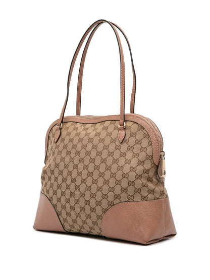 Pre-OwnedGucci Pre-Owned2016-2025 Medium GG Canvas Bree Dome tote bag floriamart.shop