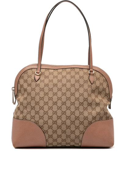 Pre-OwnedGucci Pre-Owned2016-2025 Medium GG Canvas Bree Dome tote bag floriamart.shop
