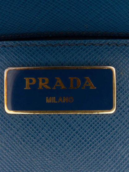 Pre-OwnedPrada Pre-Owned2000-2025 Medium Saffiano Lux Galleria Double Zip satchel